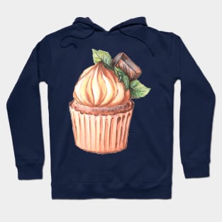 Chocolate Mint Cupcake Hoodie